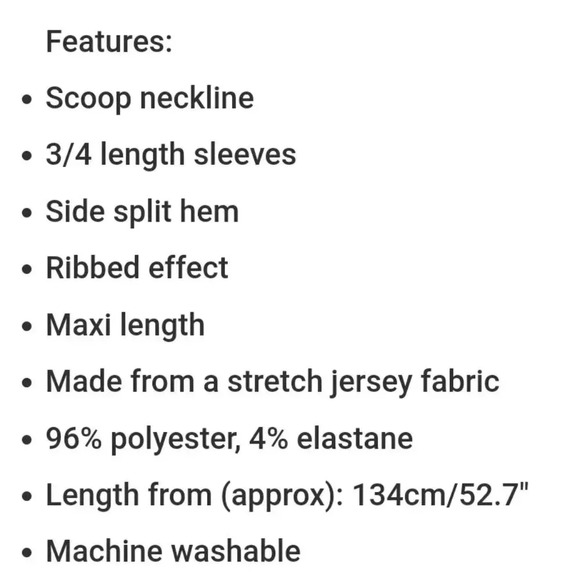 Yours | Plus Size Green Ribbed T-Shirt Dress Stretch Fabric - New with Tag! - Picture 15 of 15